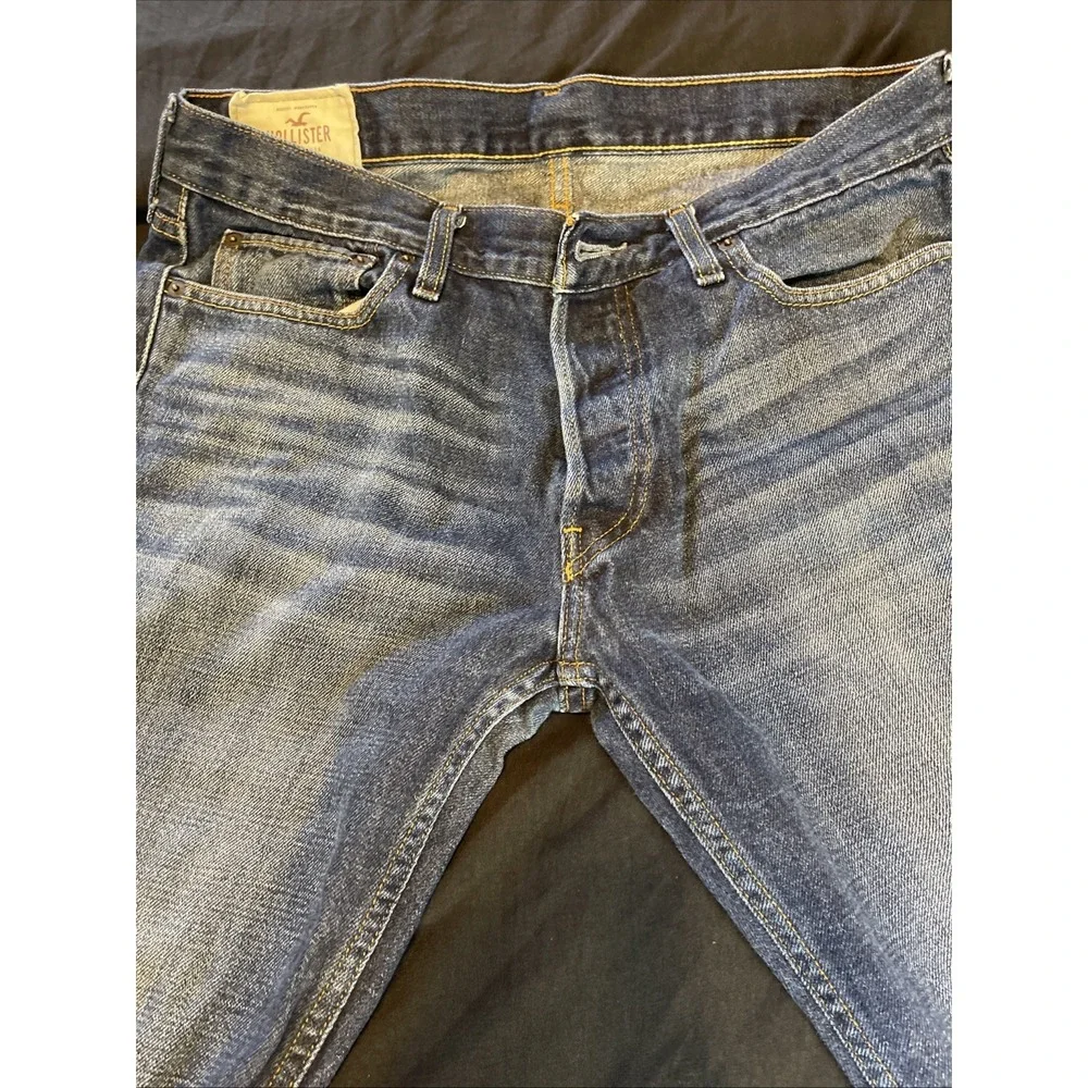 Holister Men Jeans Size 34x31 Blue